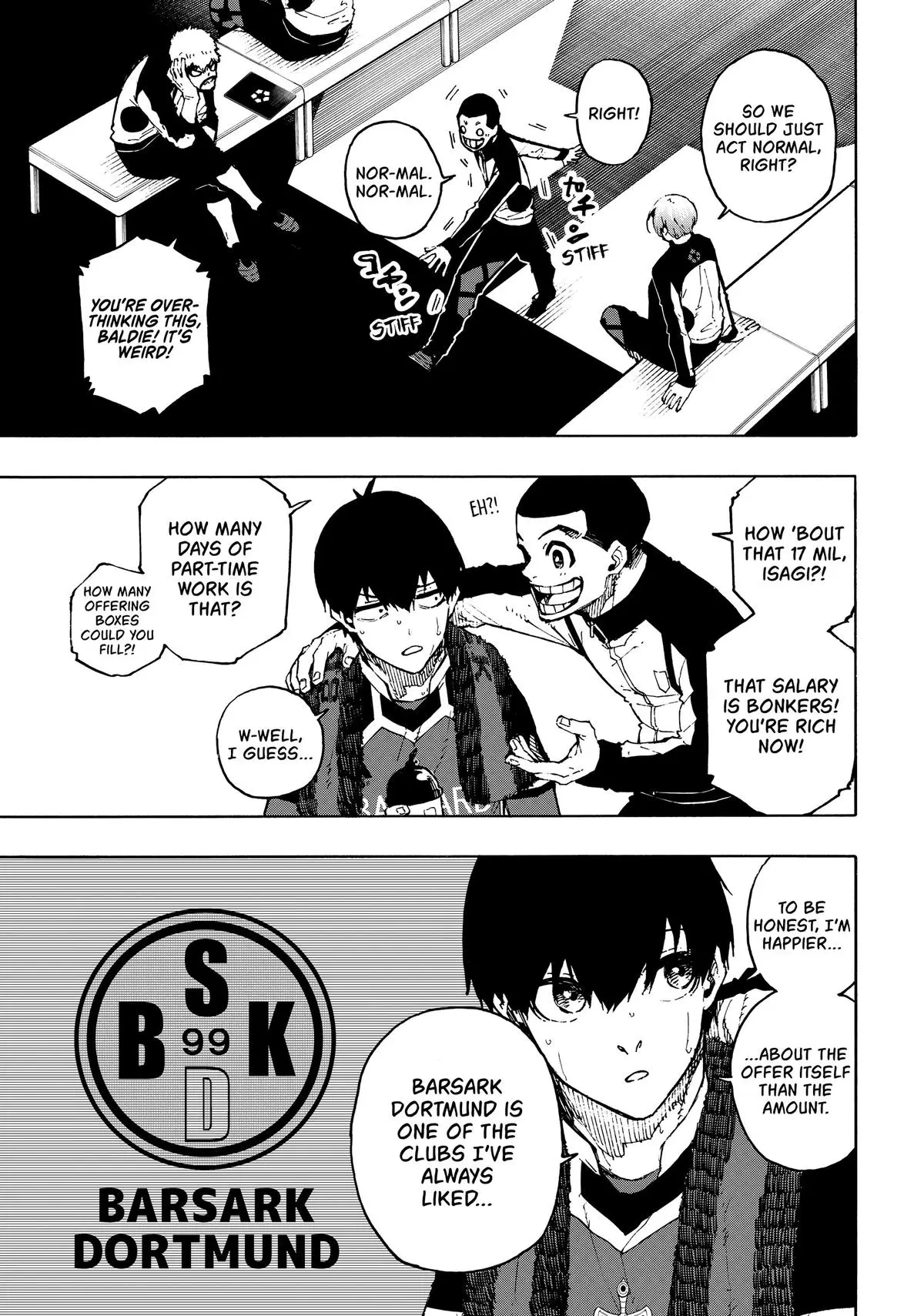 B Lock Manga, chapter 171, page 3