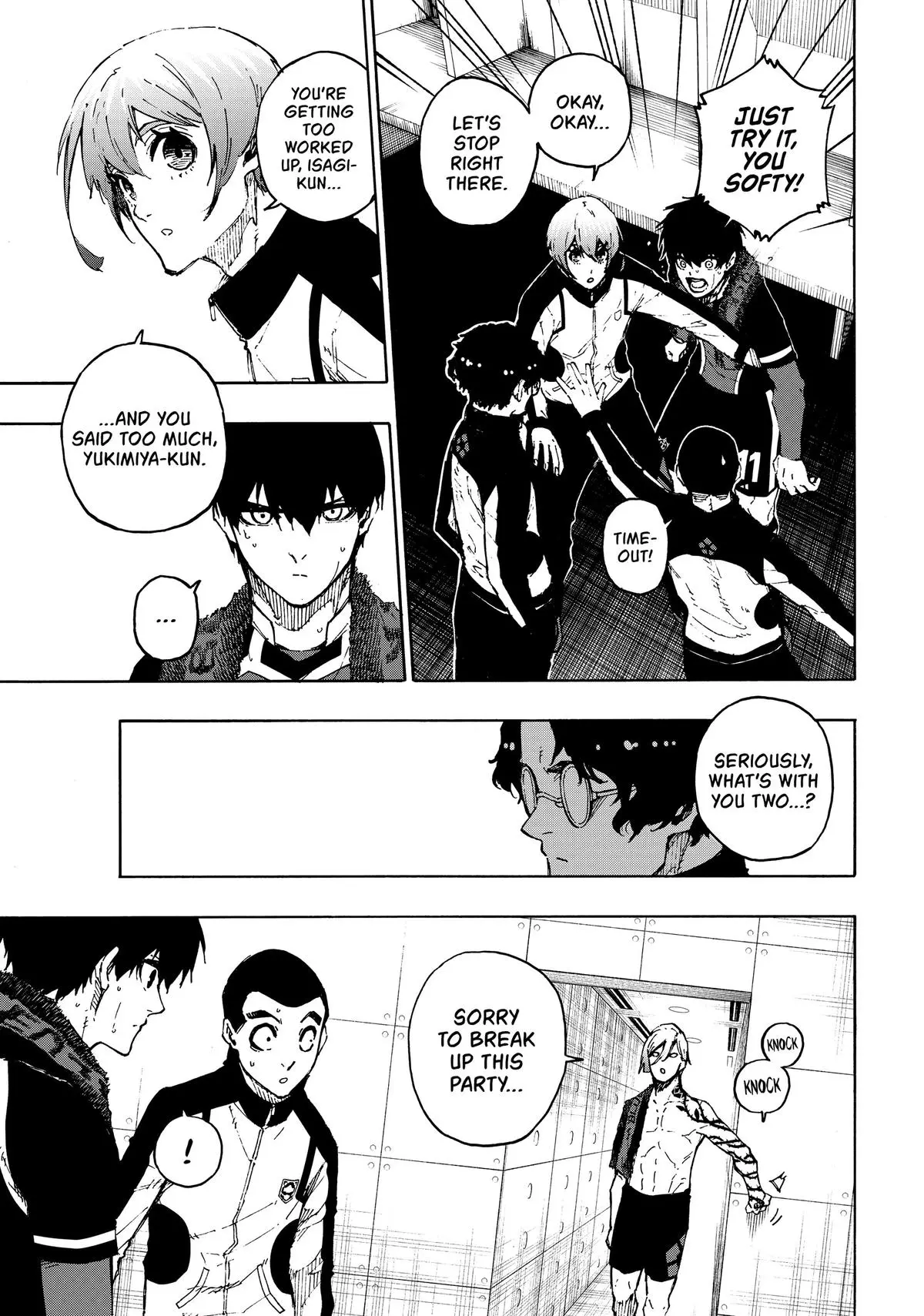 B Lock Manga, chapter 171, page 13