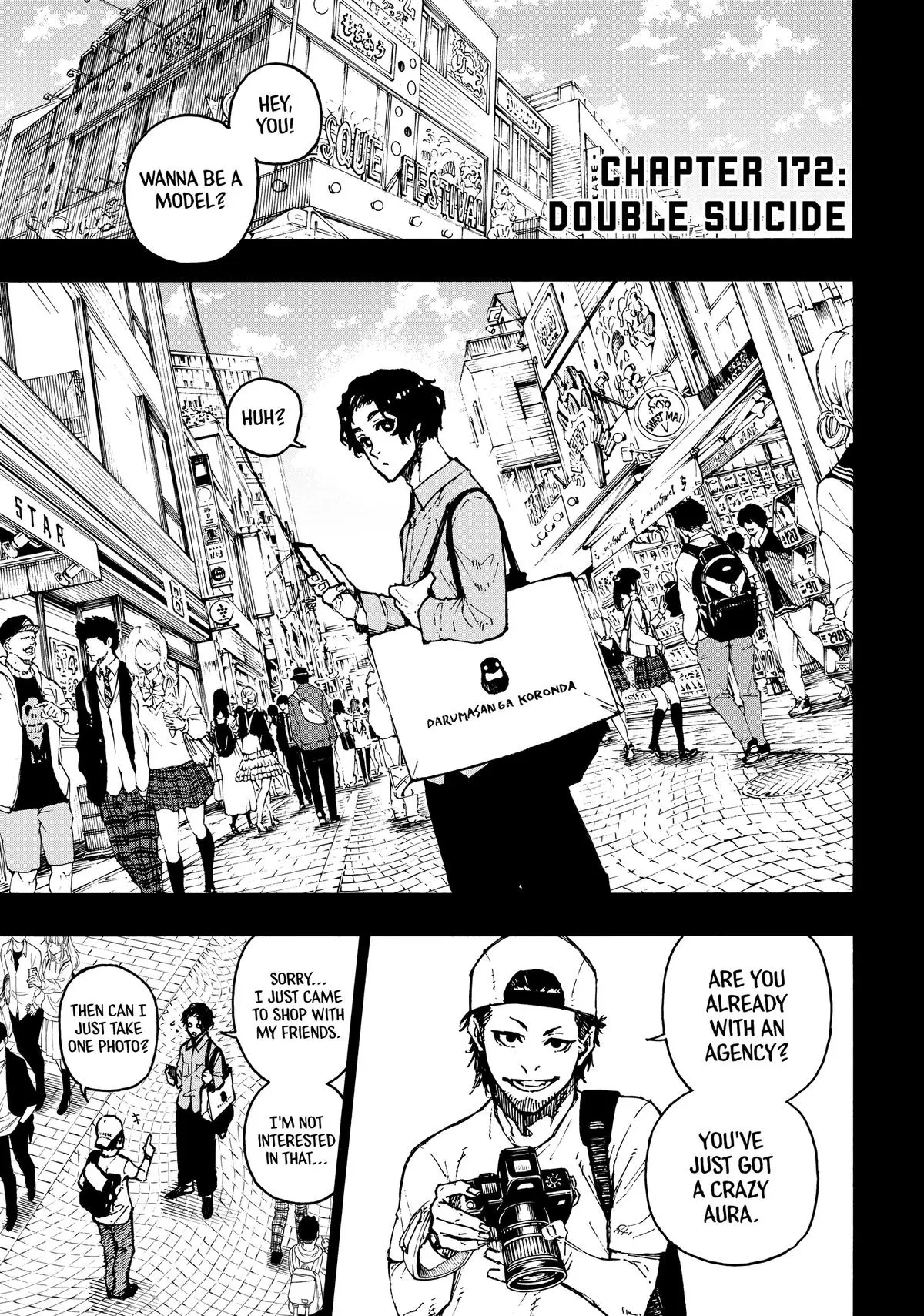 B Lock Manga, chapter 172, page 1