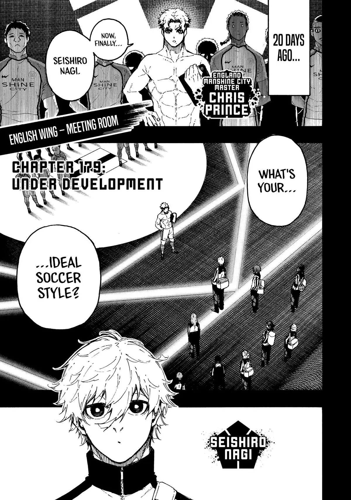B Lock Manga, chapter 179, page 1