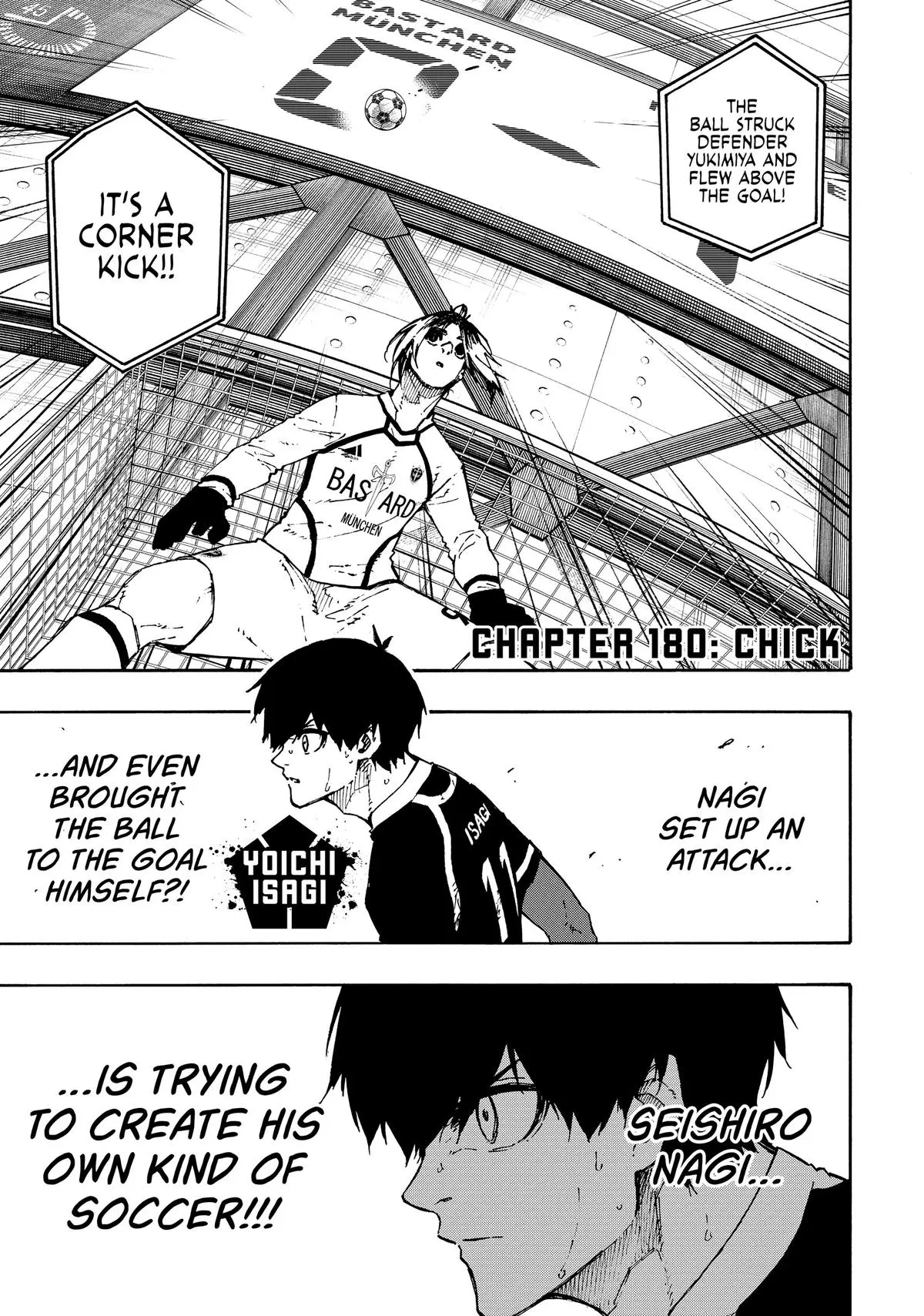 B Lock Manga, chapter 180, page 1
