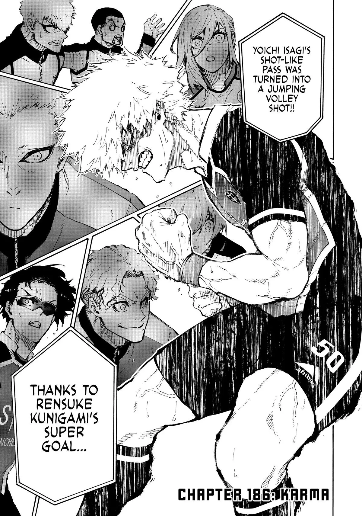 B Lock Manga, chapter 186, page 6