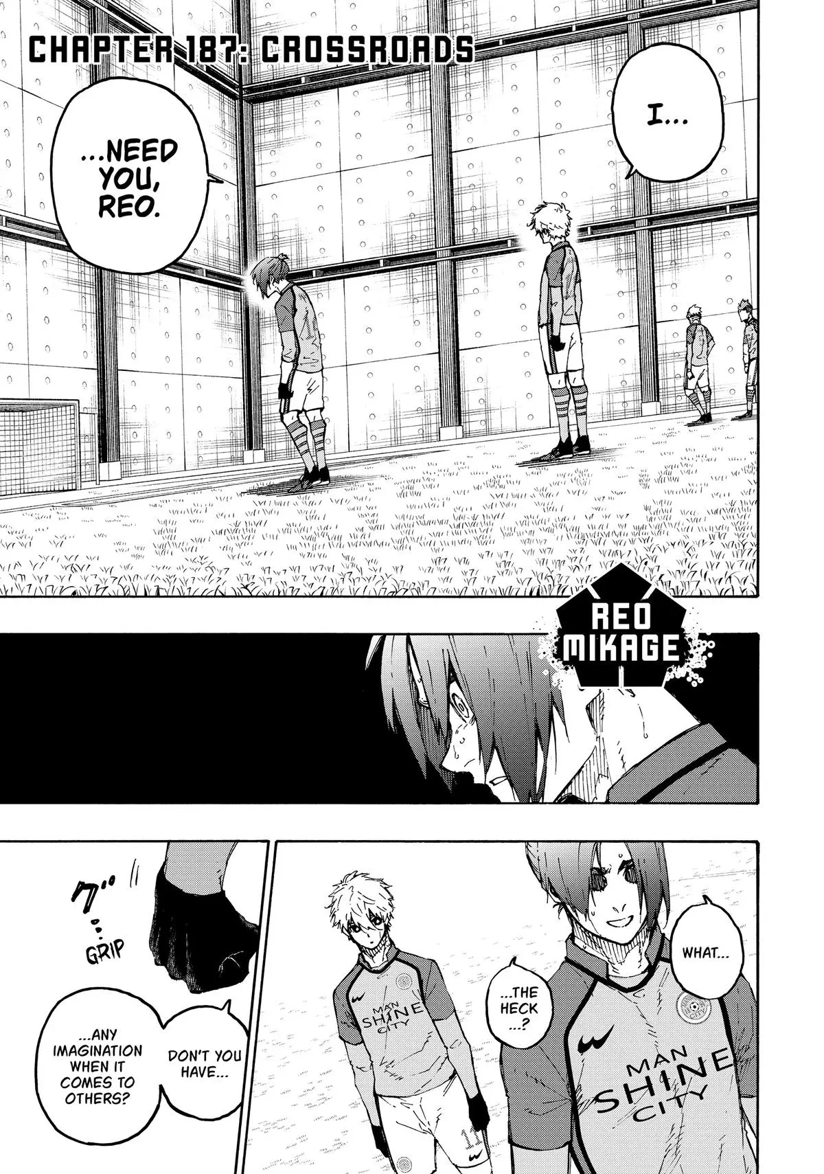 B Lock Manga, chapter 187, page 1