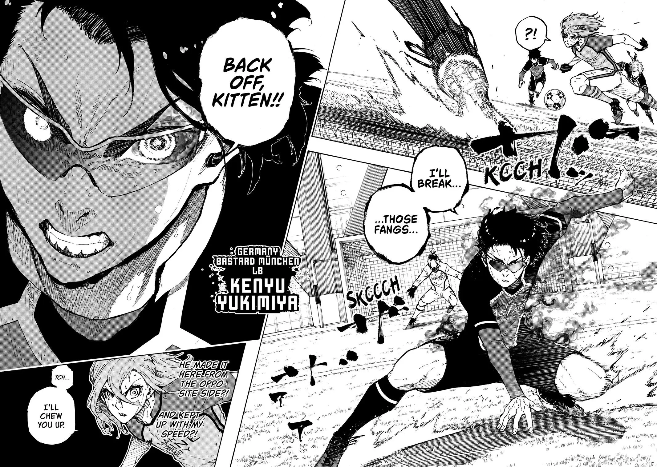 B Lock Manga, chapter 193, page 17