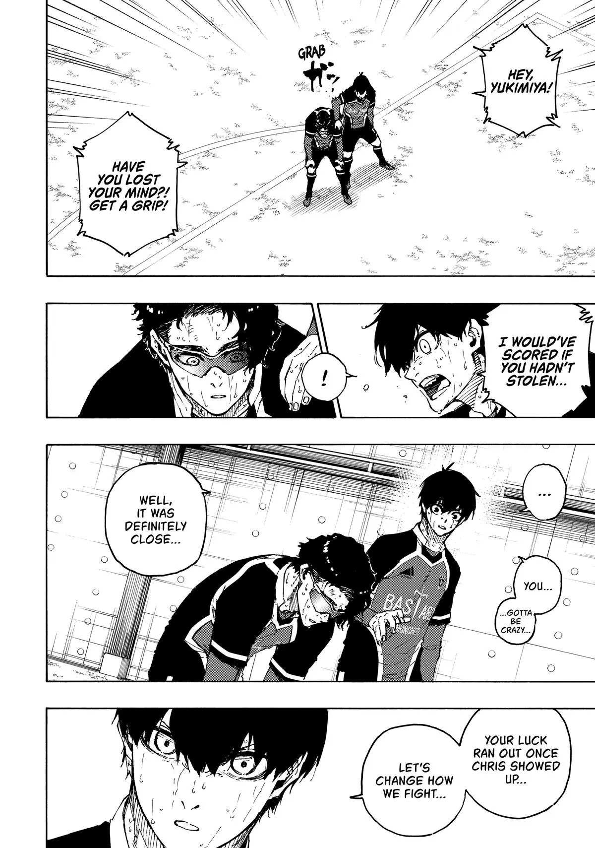 B Lock Manga, chapter 196, page 11