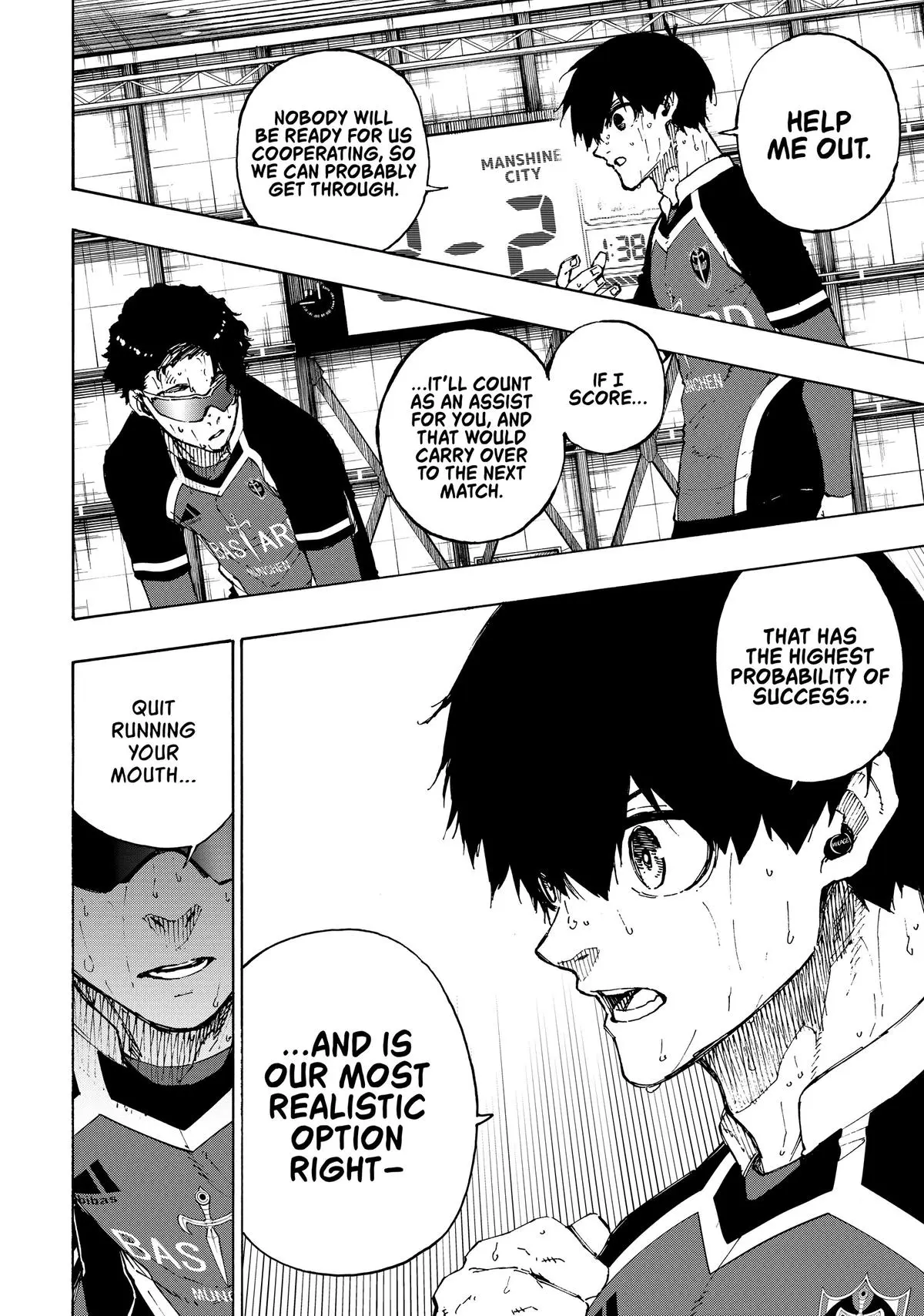 B Lock Manga, chapter 196, page 13