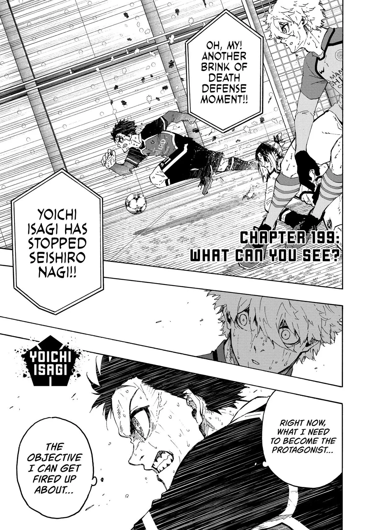 B Lock Manga, chapter 199, page 1