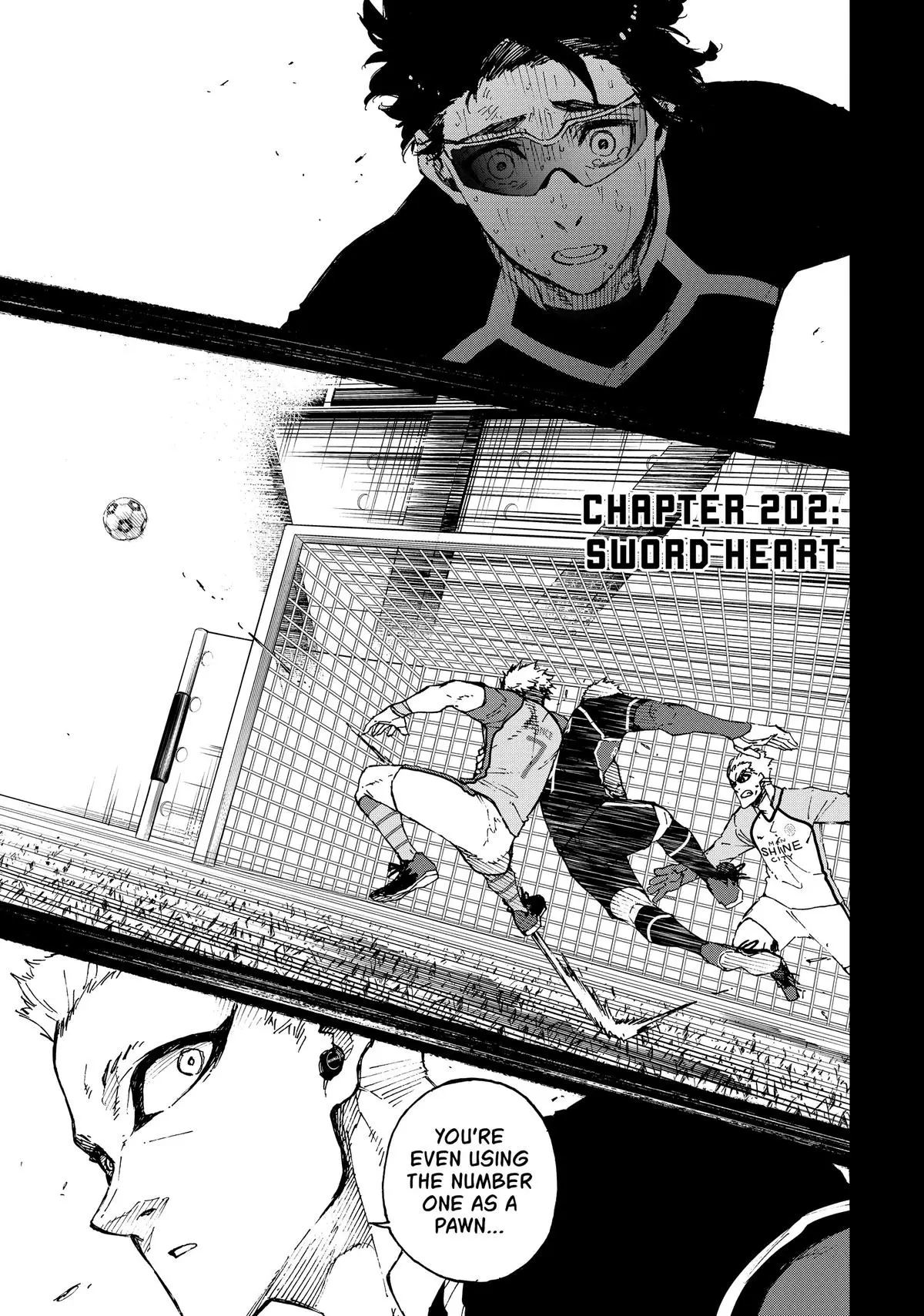 B Lock Manga, chapter 202, page 1
