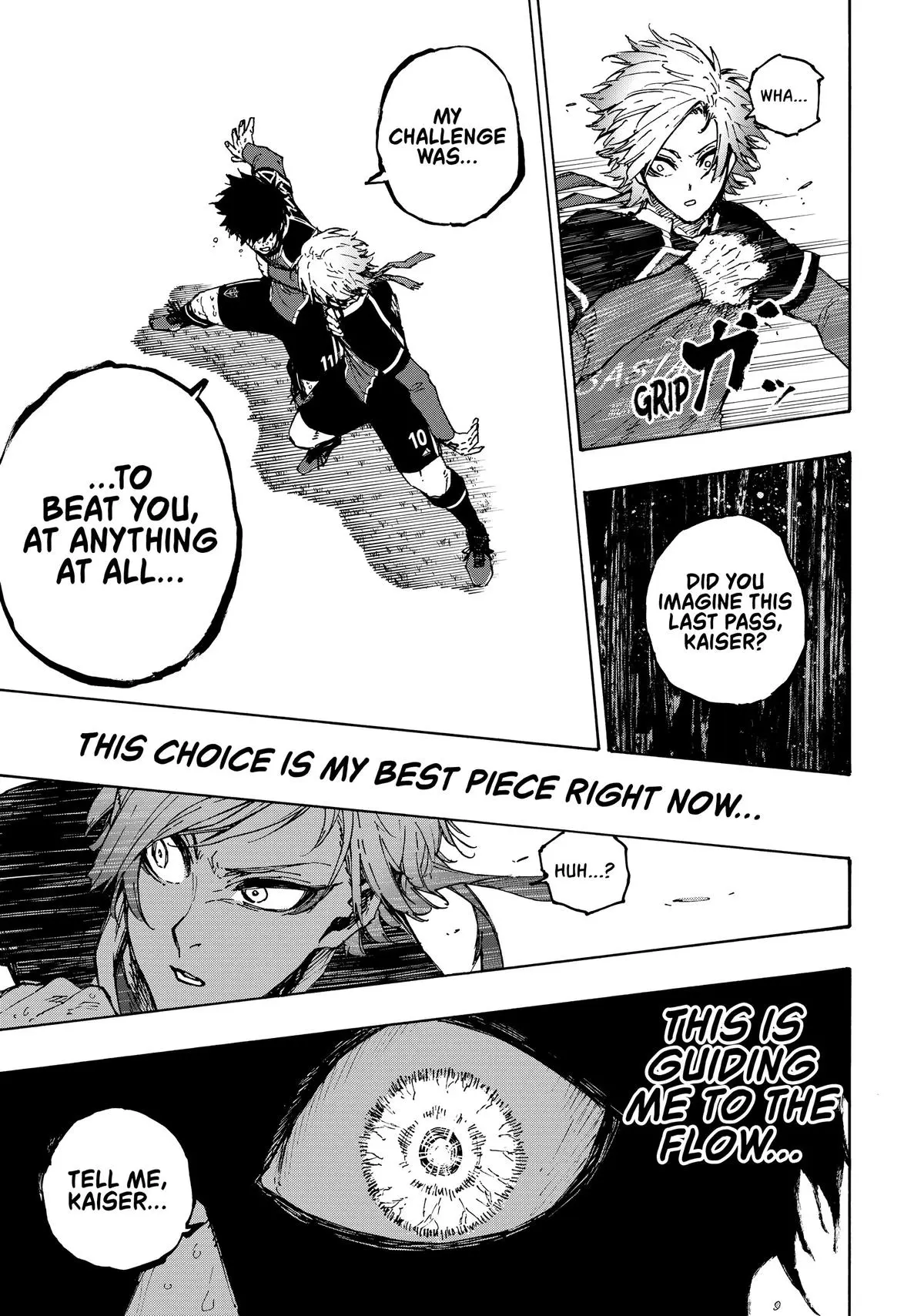 B Lock Manga, chapter 202, page 9