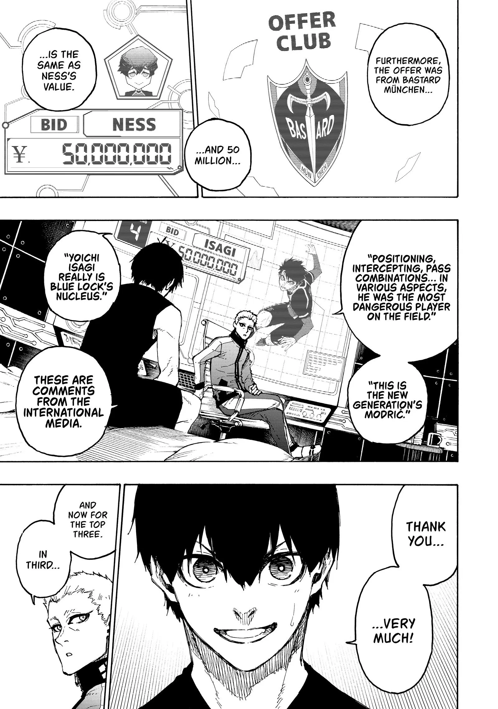 B Lock Manga, chapter 204, page 21