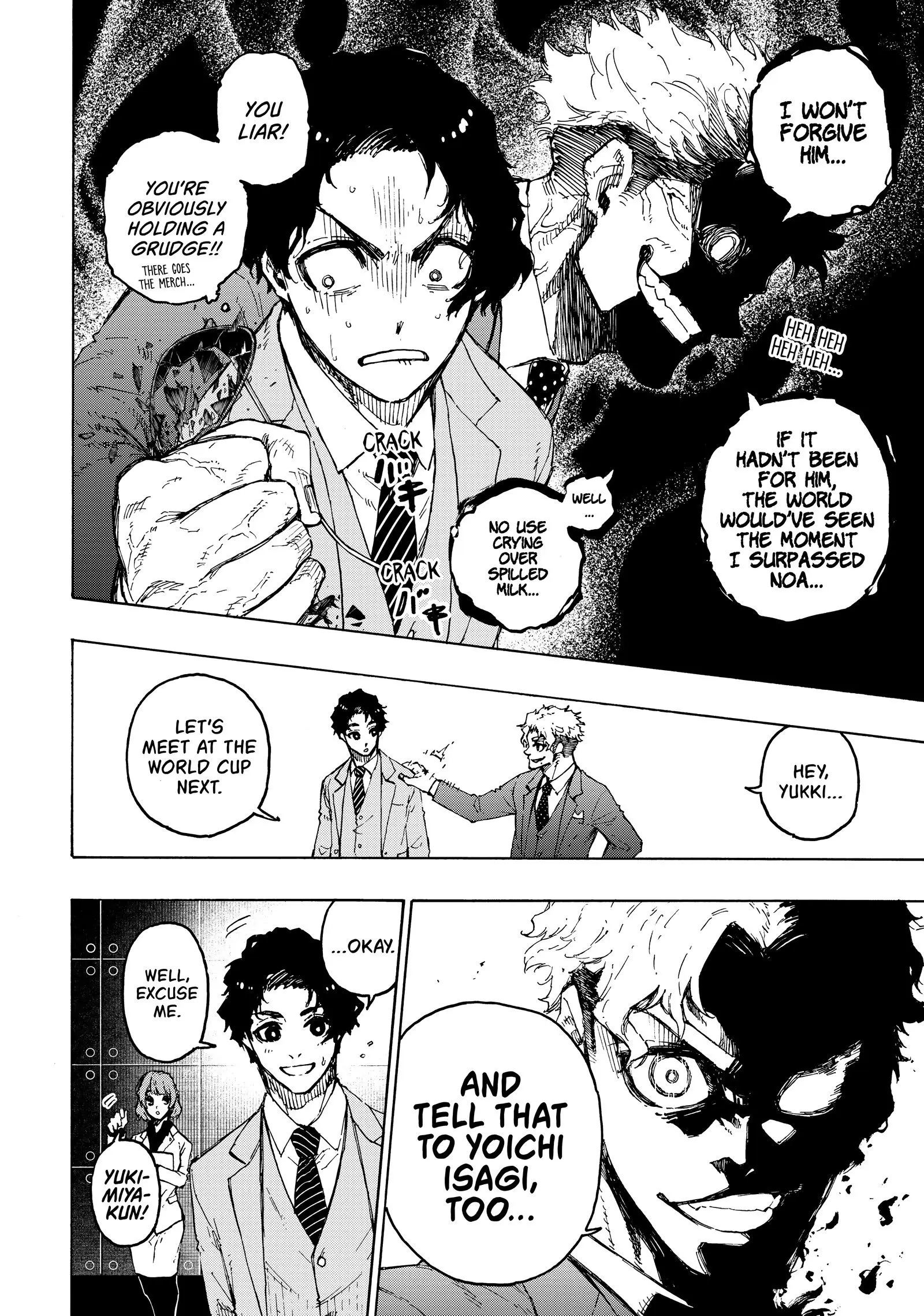B Lock Manga, chapter 205, page 12