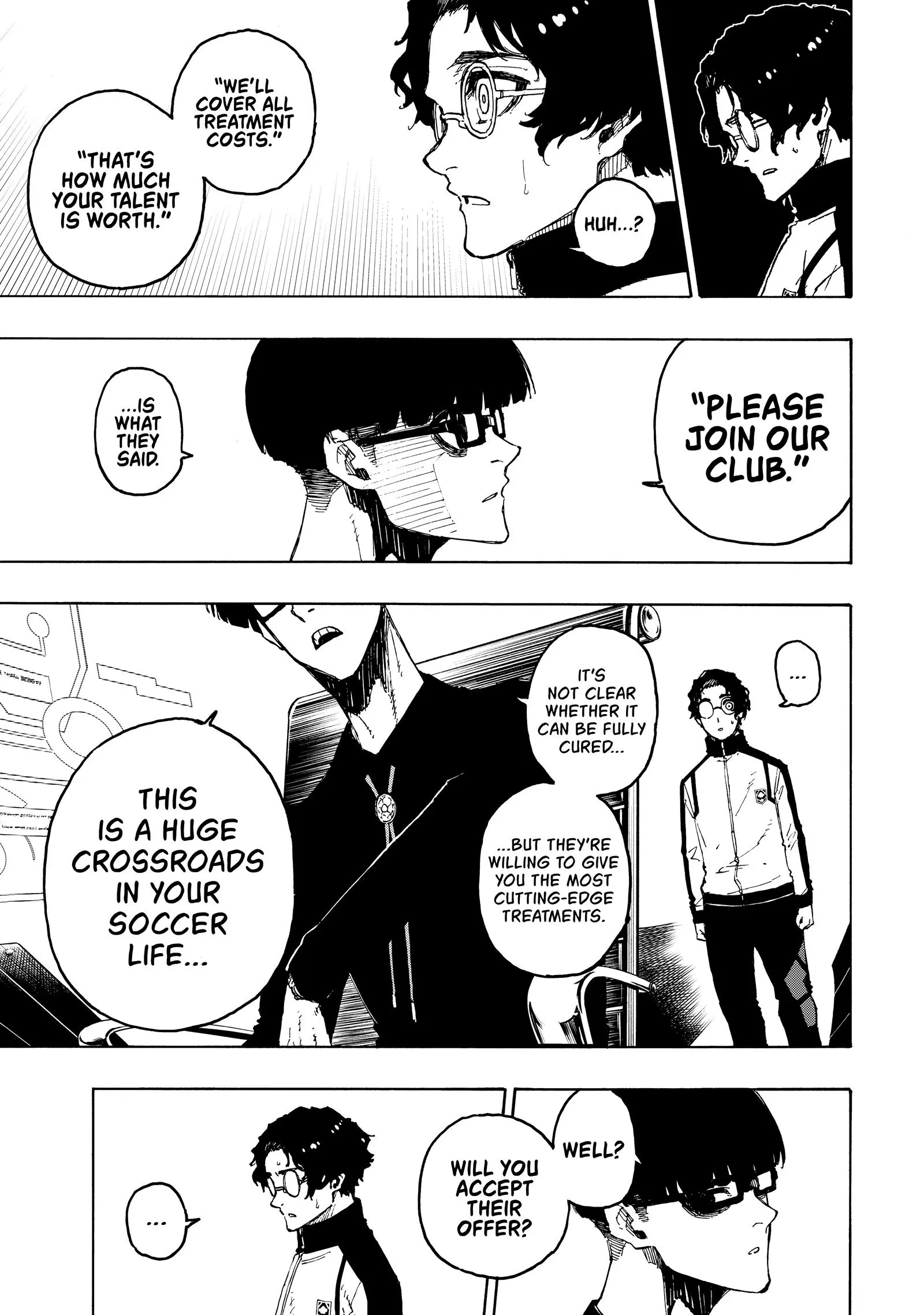 B Lock Manga, chapter 205, page 17