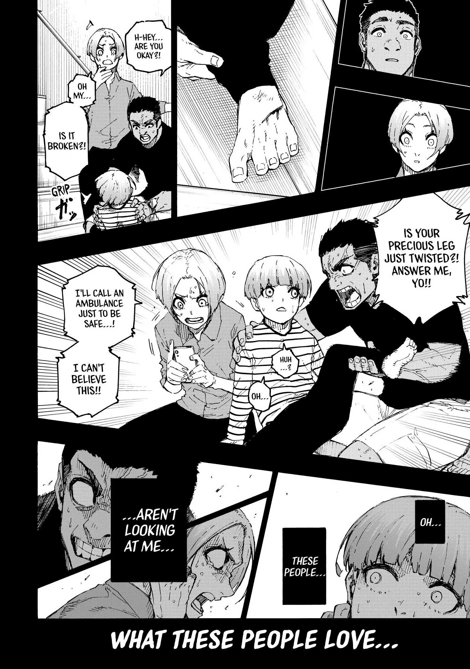 B Lock Manga, chapter 206, page 8