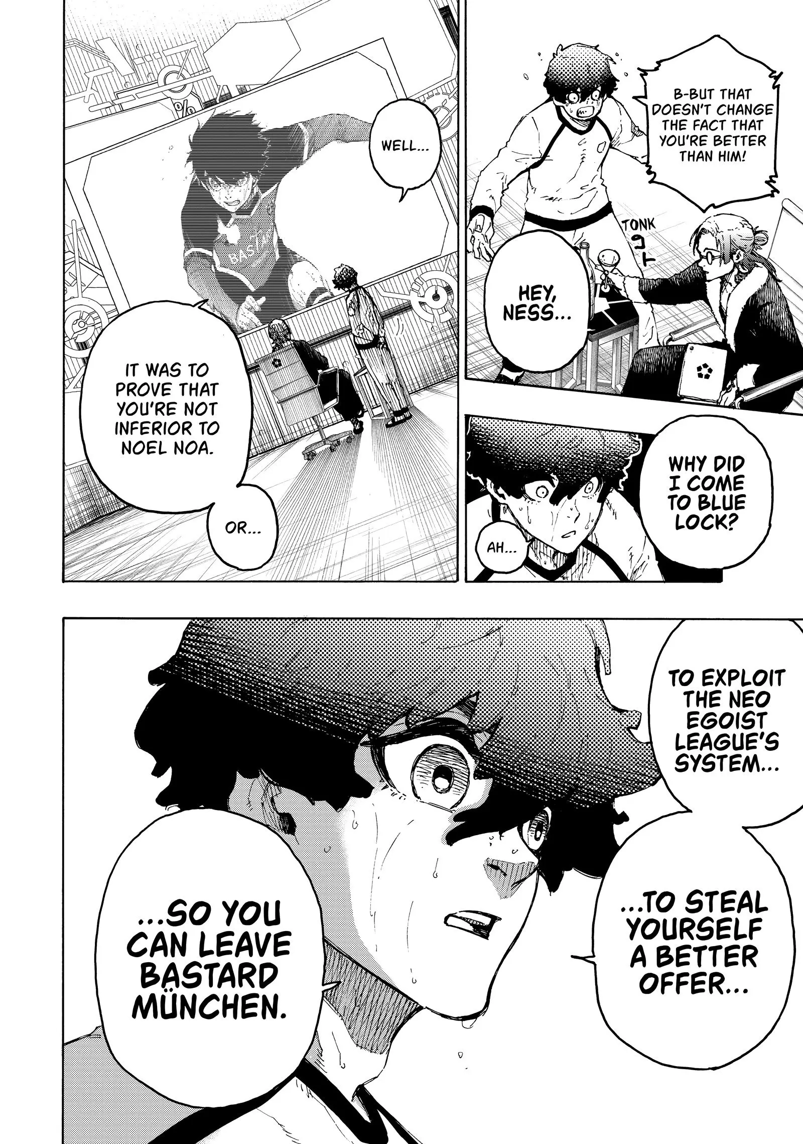 B Lock Manga, chapter 207, page 16
