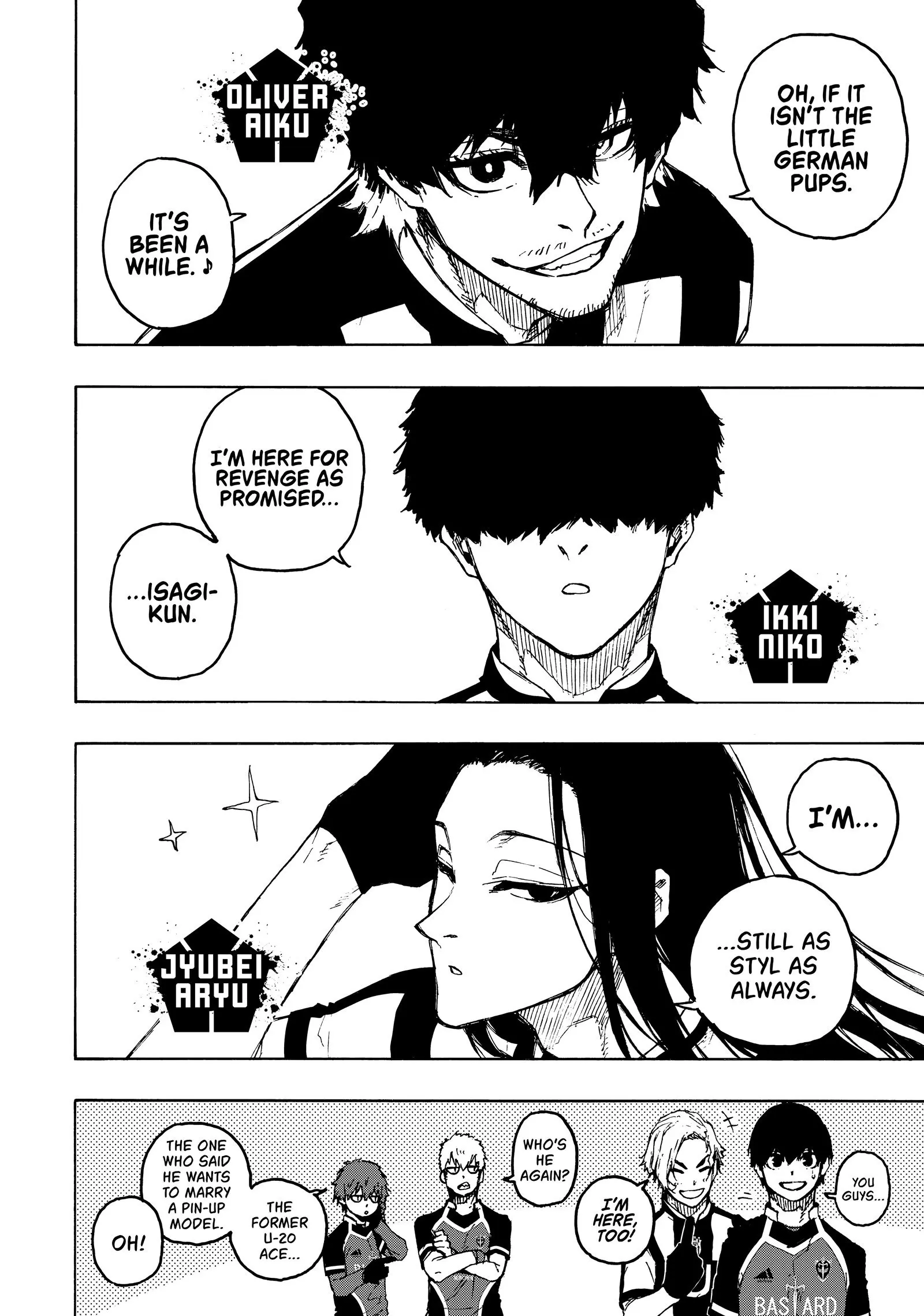 B Lock Manga, chapter 209, page 16