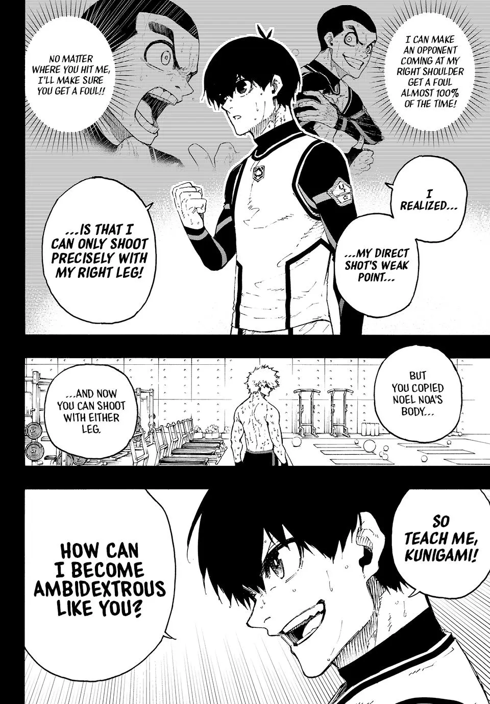 B Lock Manga, chapter 213, page 5