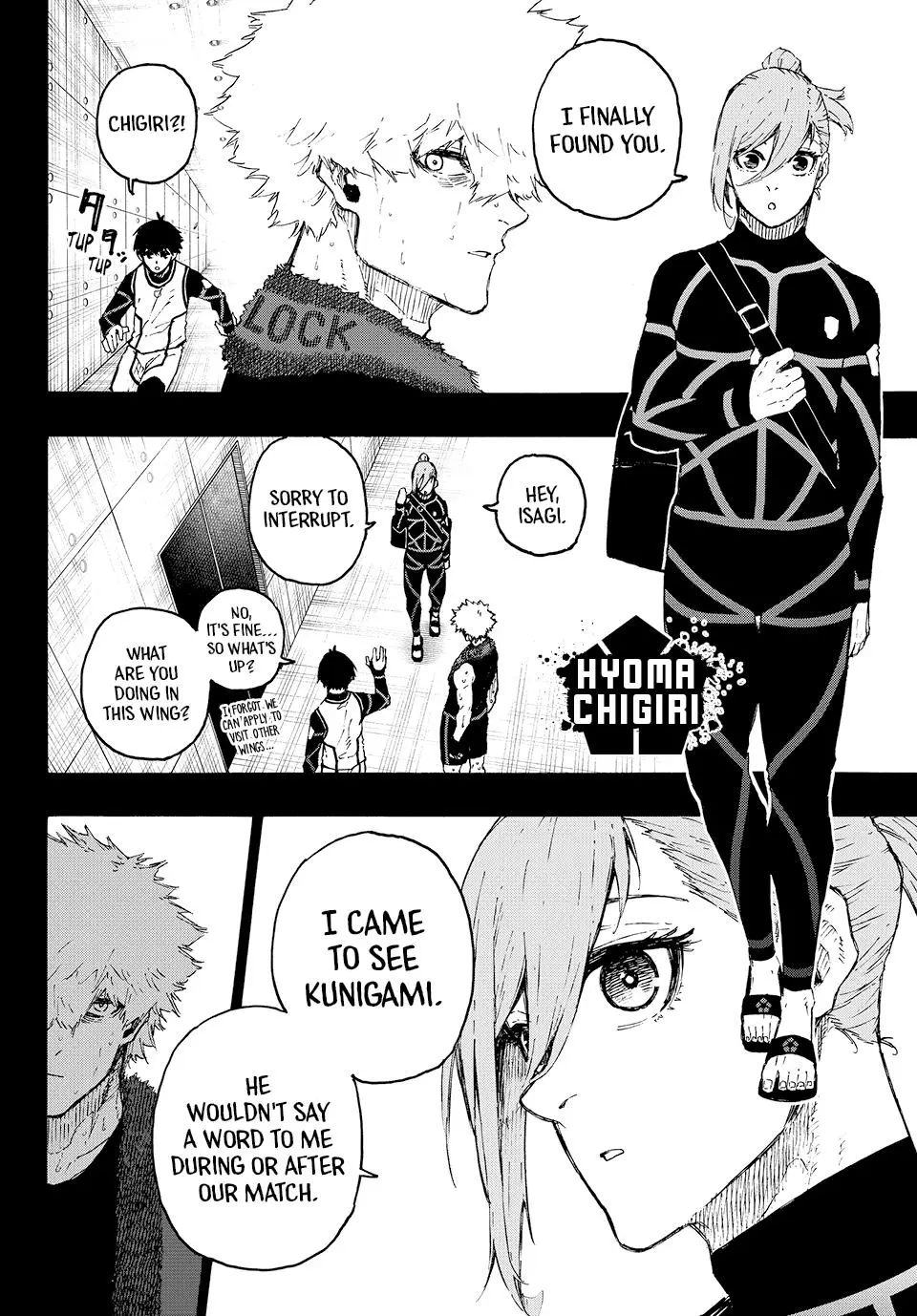 B Lock Manga, chapter 213, page 9