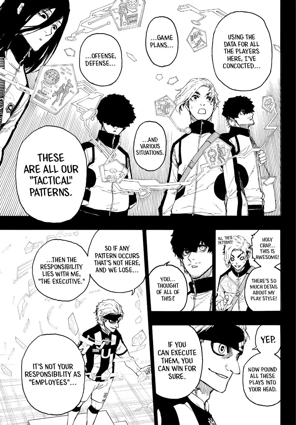 B Lock Manga, chapter 214, page 11