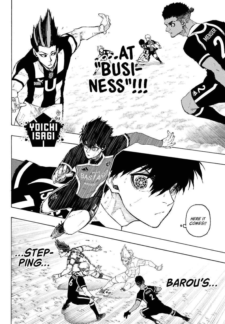 B Lock Manga, chapter 214, page 14