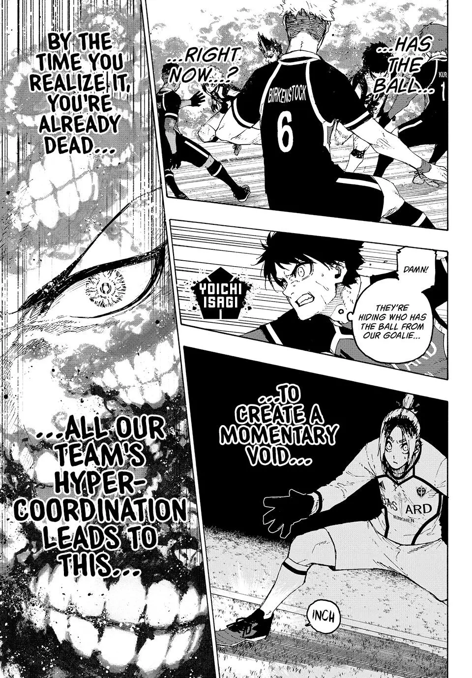 B Lock Manga, chapter 216, page 17