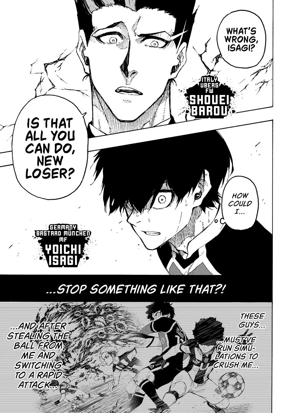 B Lock Manga, chapter 217, page 3