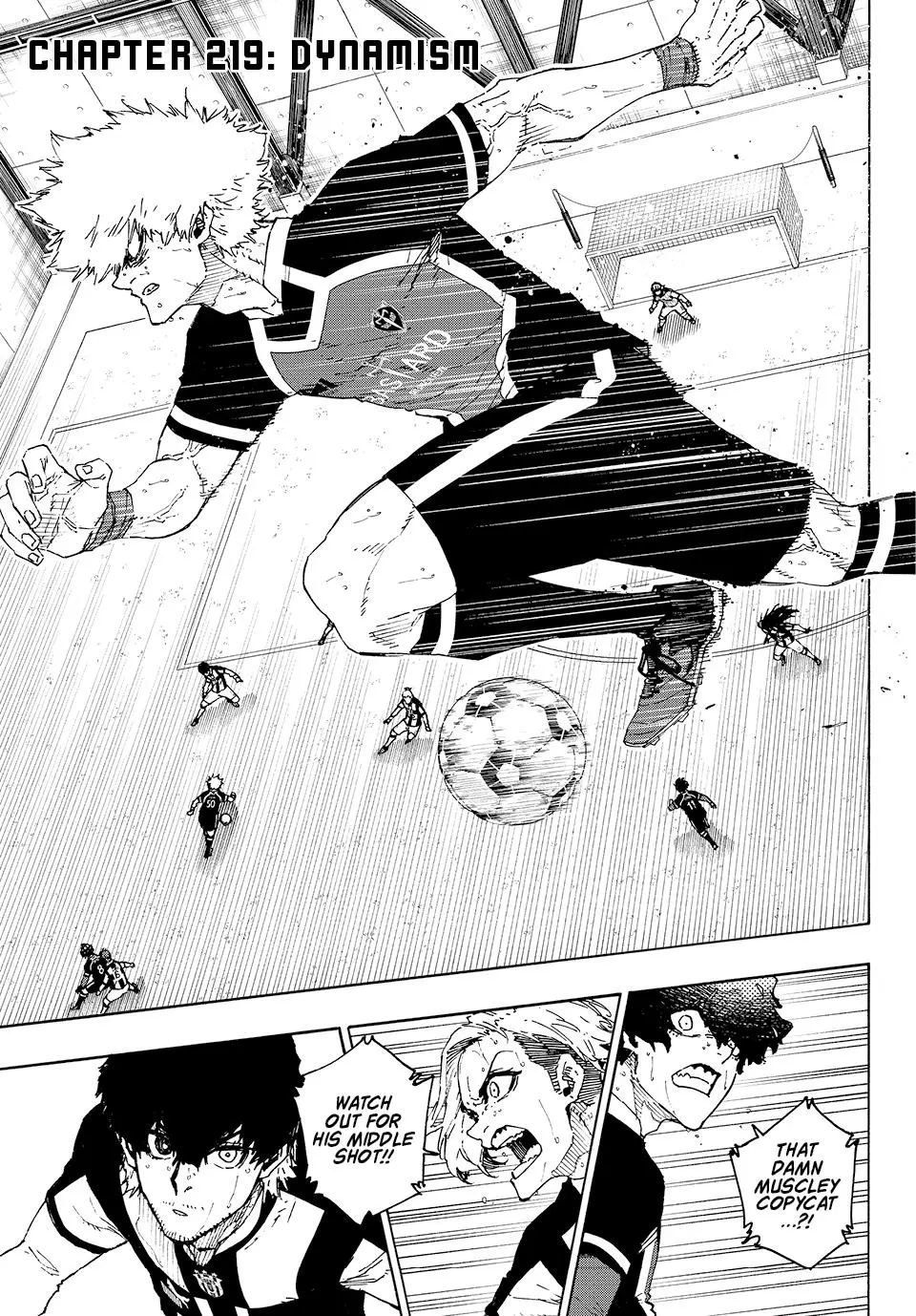 B Lock Manga, chapter 219, page 1