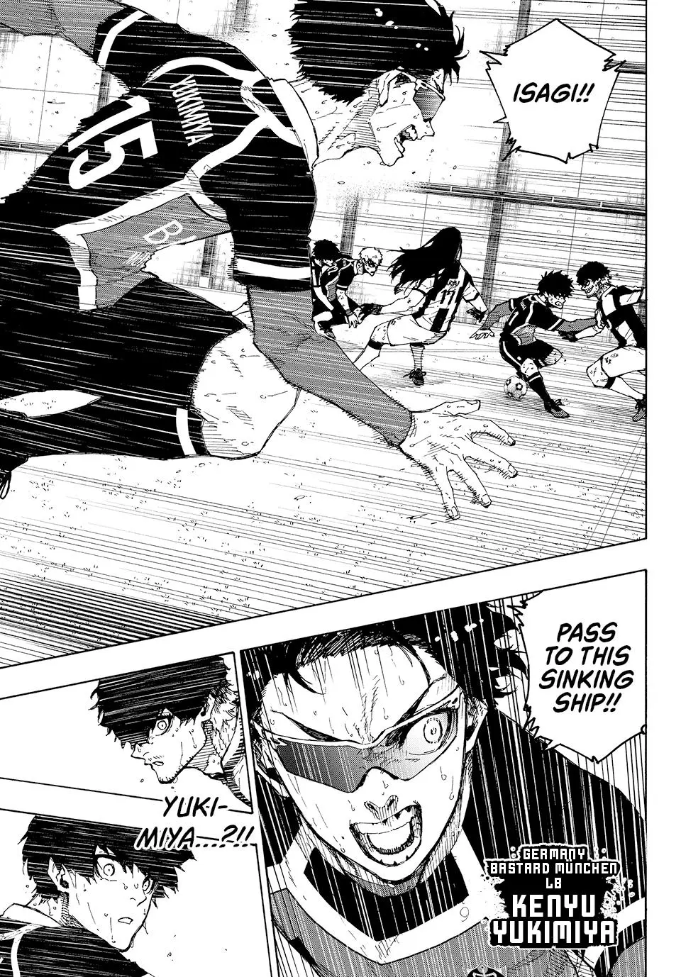 B Lock Manga, chapter 220, page 2