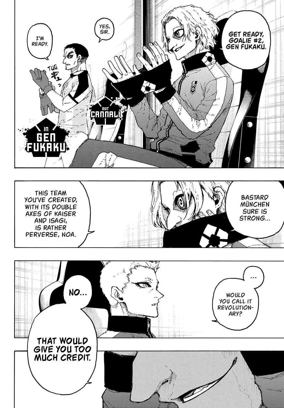 B Lock Manga, chapter 221, page 14