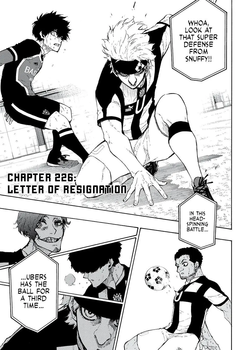 B Lock Manga, chapter 226, page 1