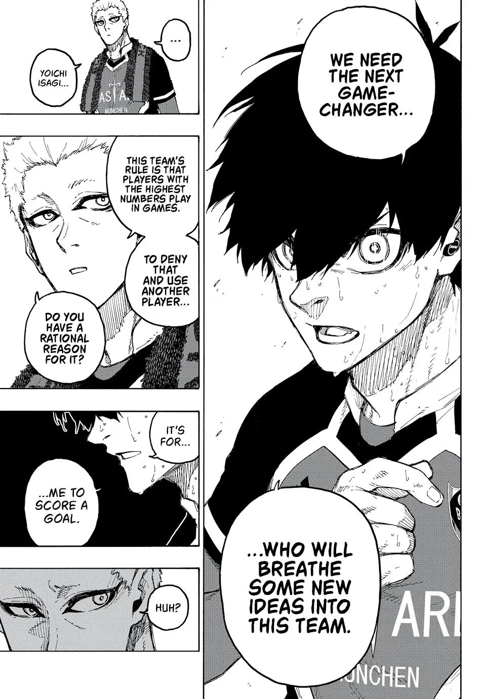 B Lock Manga, chapter 230, page 11