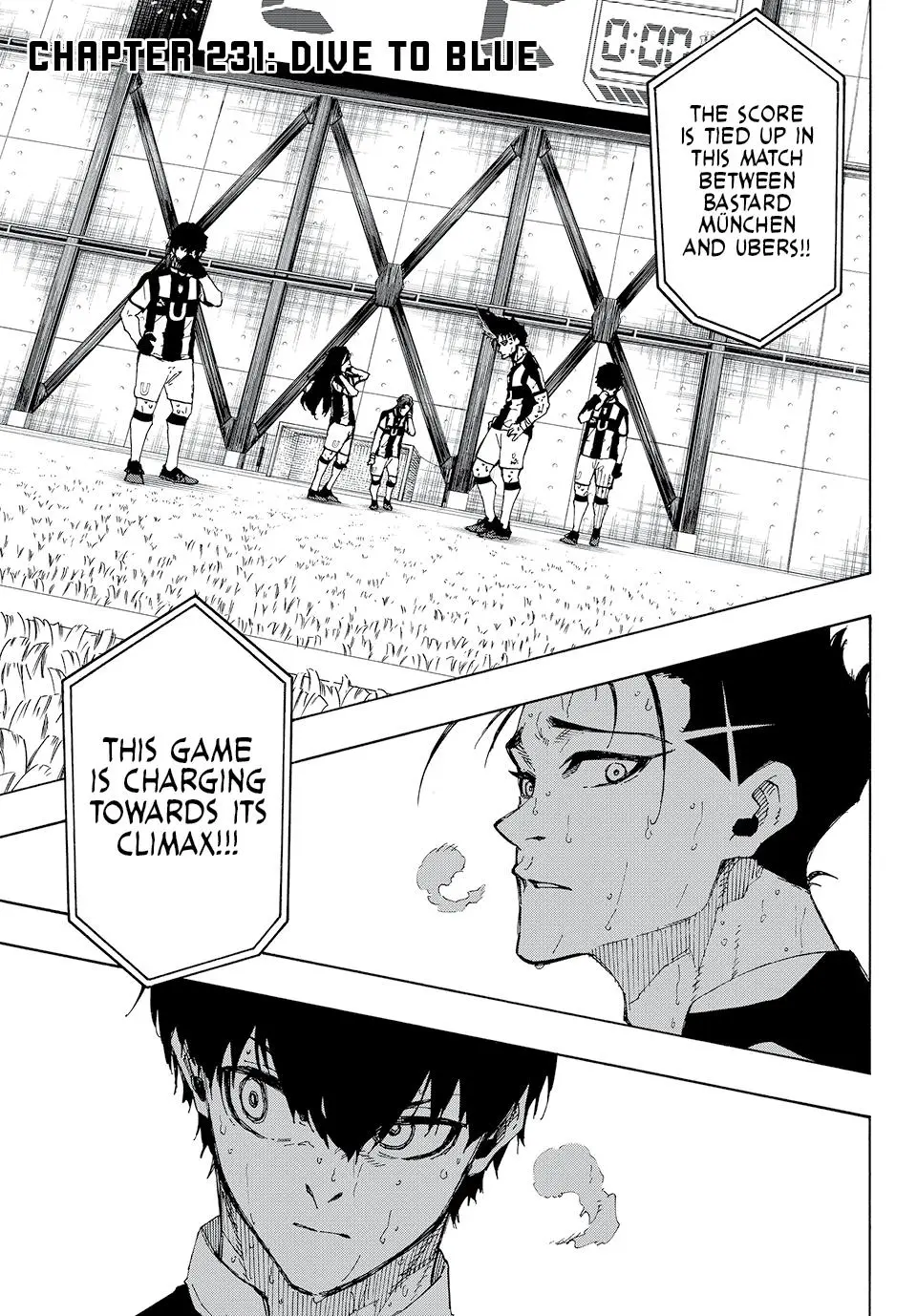B Lock Manga, chapter 231, page 1