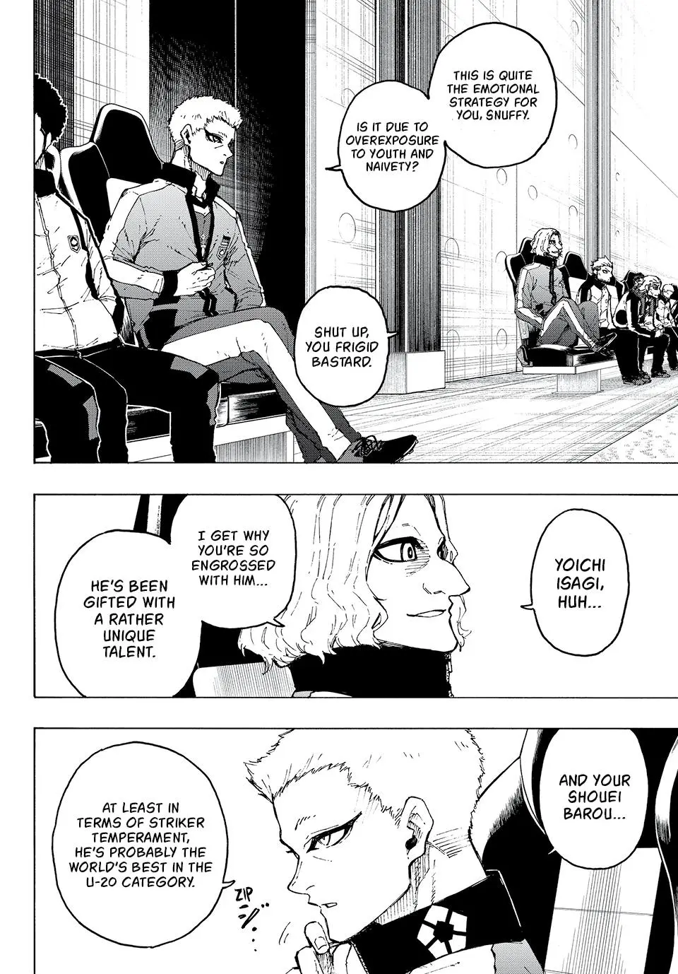 B Lock Manga, chapter 231, page 10
