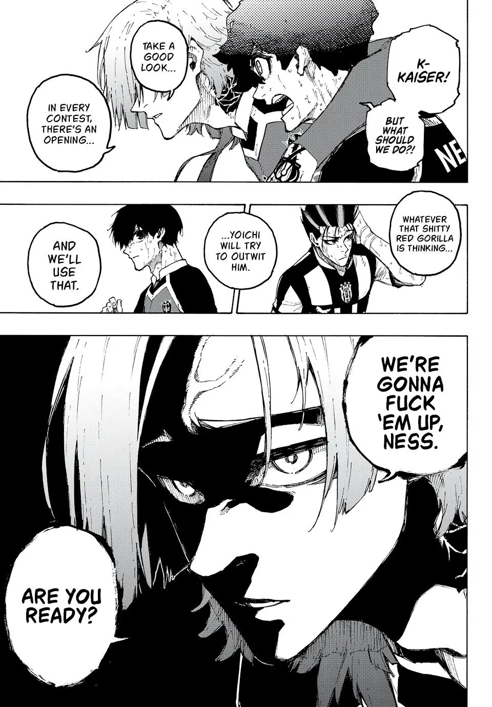 B Lock Manga, chapter 231, page 13