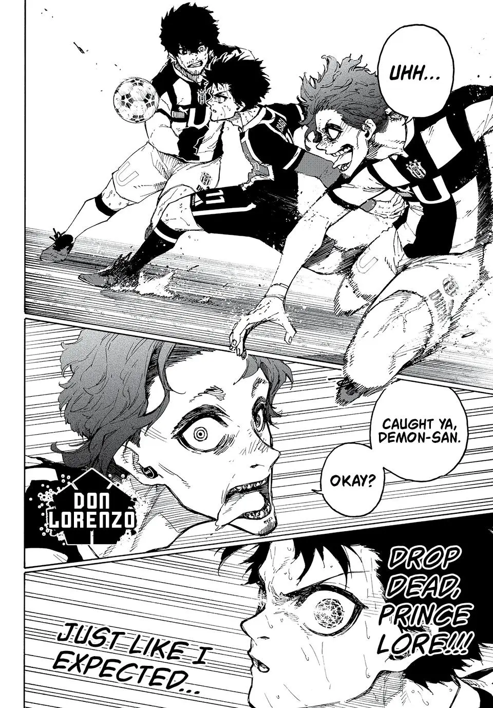 B Lock Manga, chapter 234, page 11