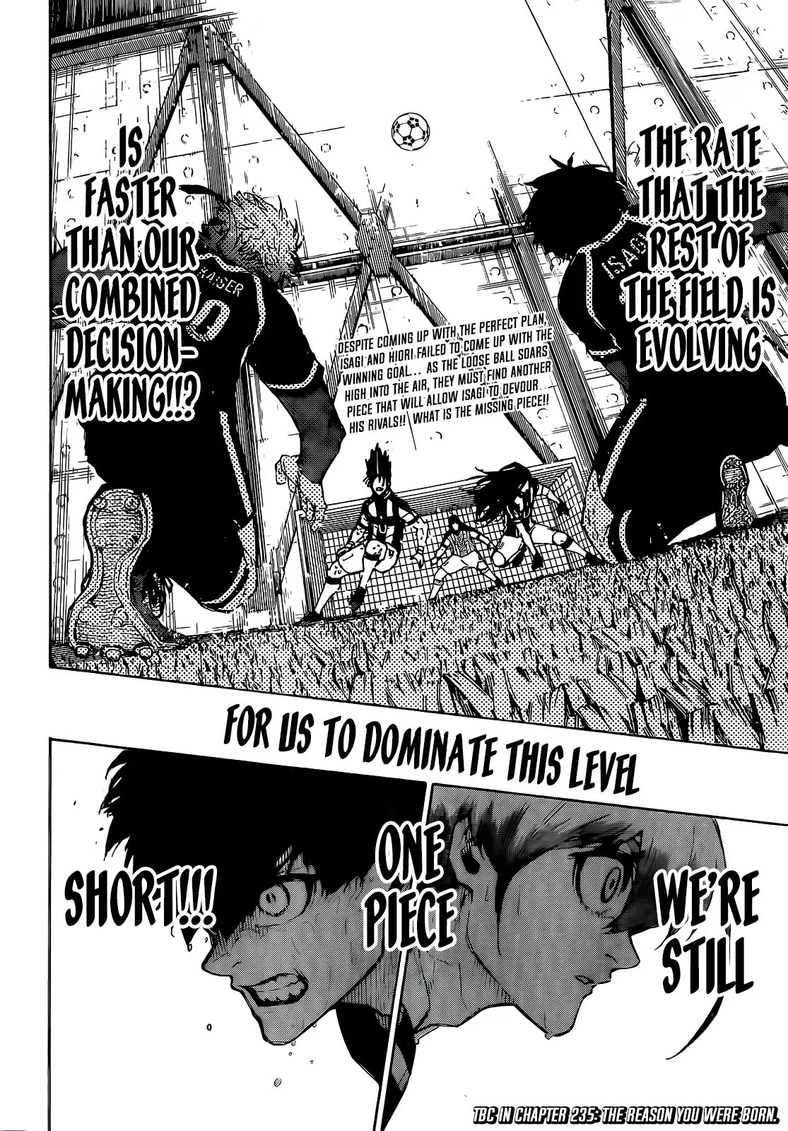 B Lock Manga, chapter 234, page 19