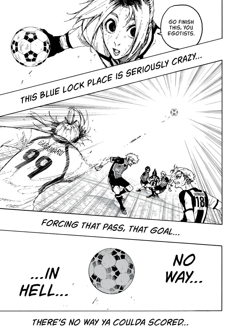 B Lock Manga, chapter 236, page 17