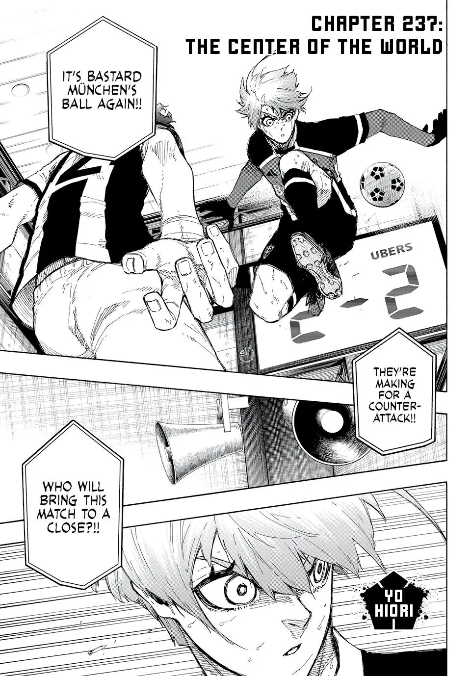 B Lock Manga, chapter 237, page 1