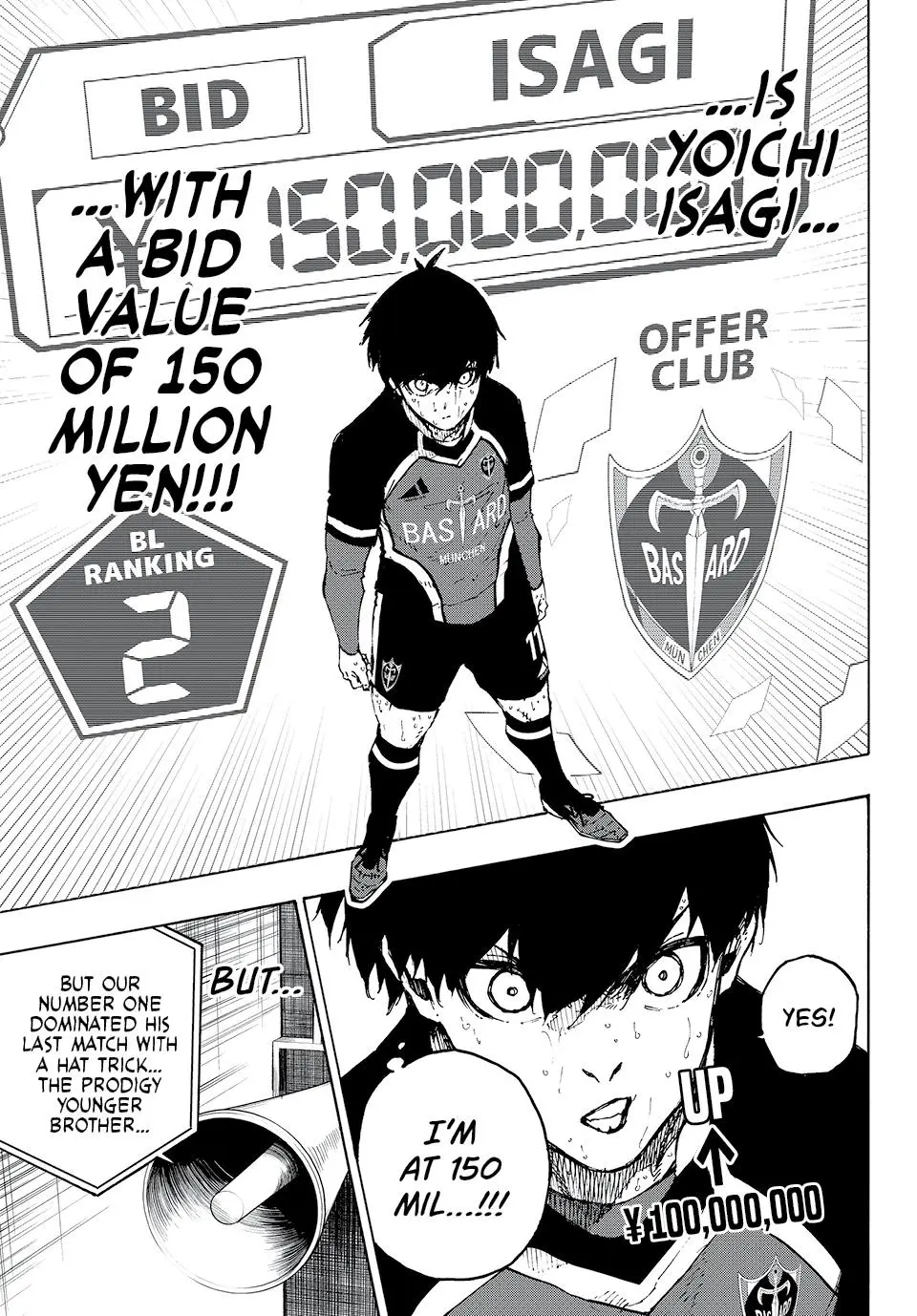 B Lock Manga, chapter 240, page 13