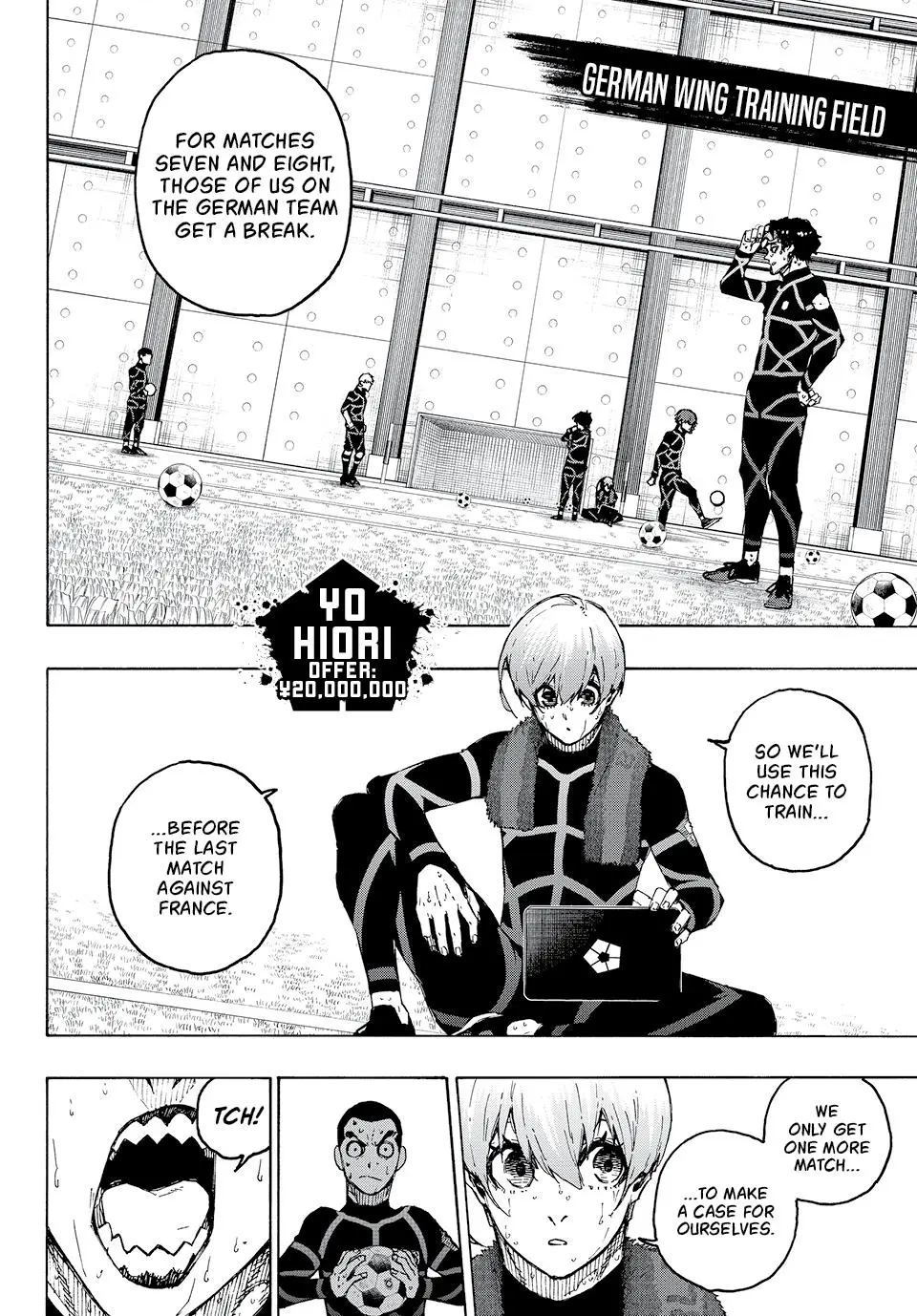 B Lock Manga, chapter 241, page 2