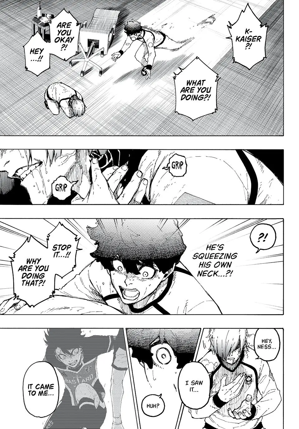 B Lock Manga, chapter 243, page 17