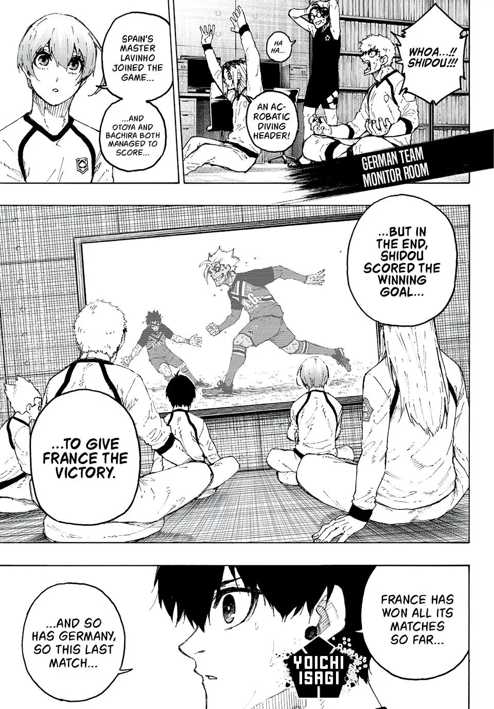 B Lock Manga, chapter 245, page 18