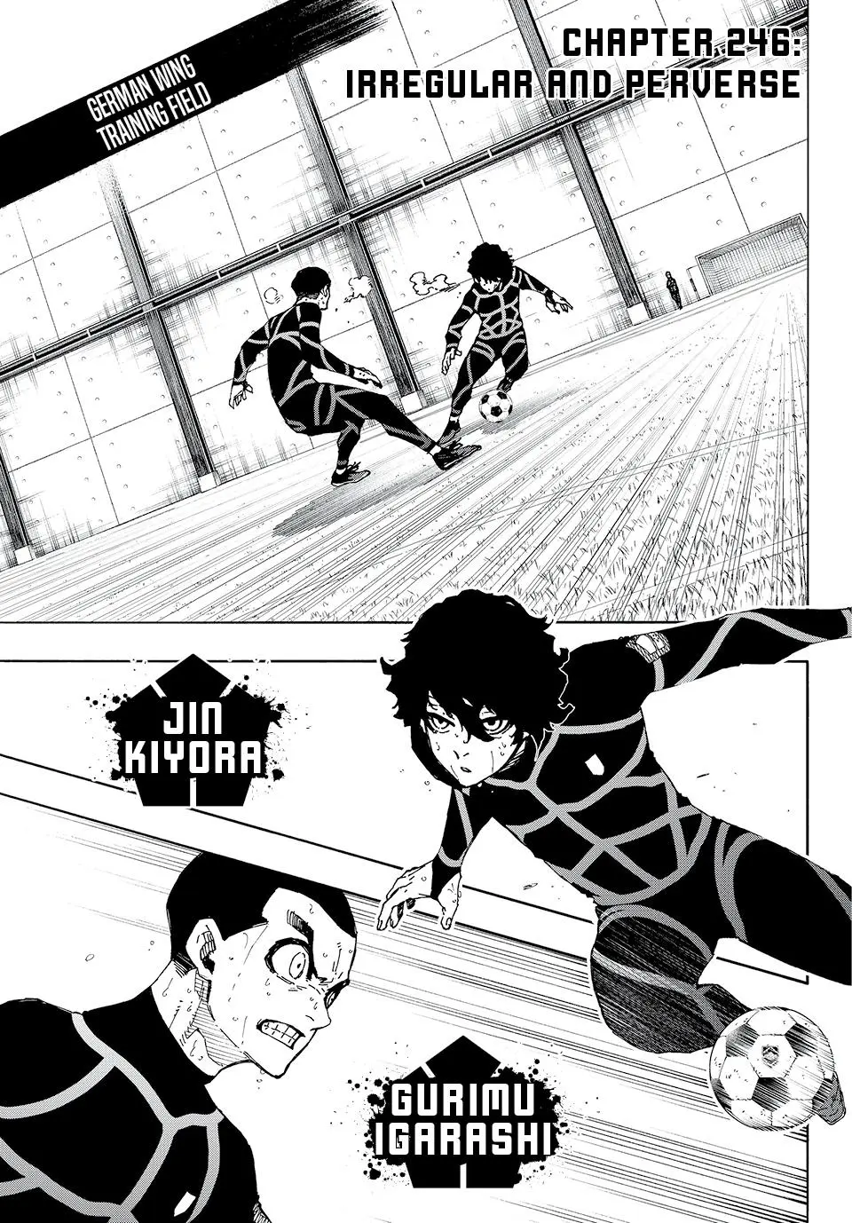 B Lock Manga, chapter 246, page 1