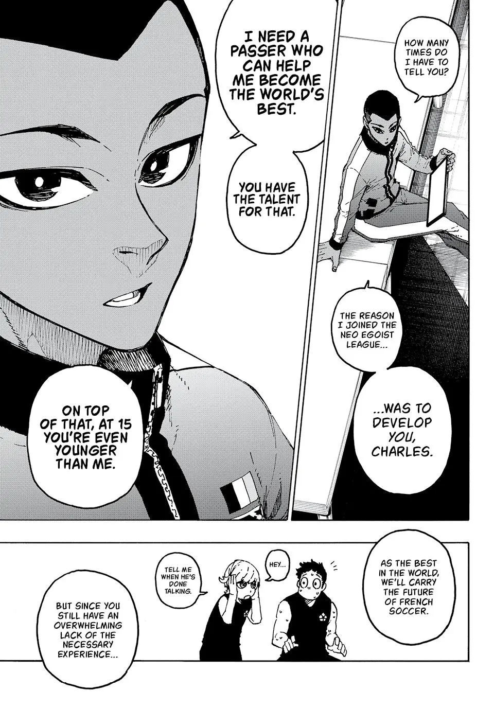 B Lock Manga, chapter 246, page 13