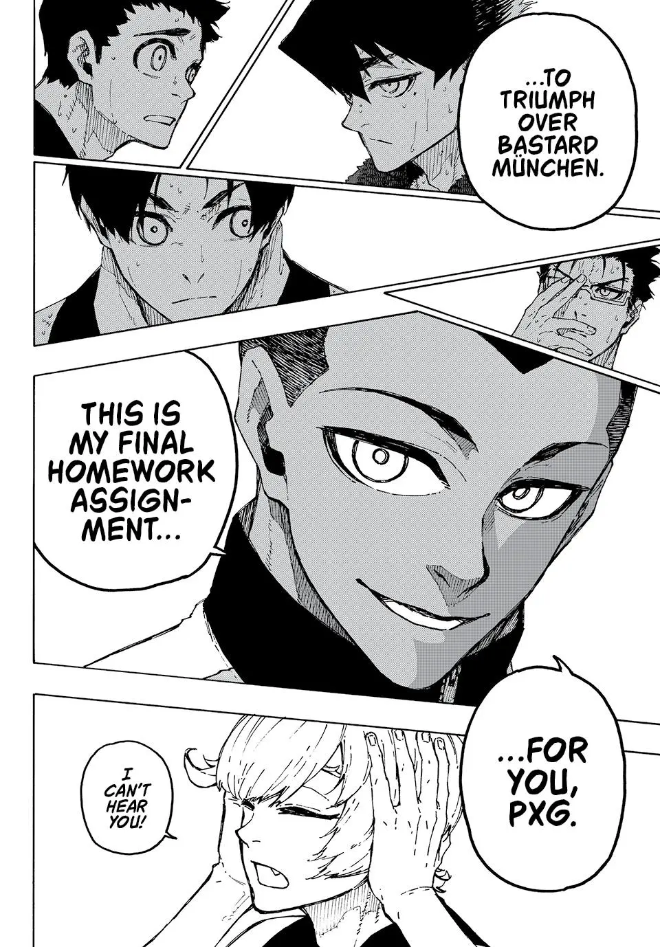 B Lock Manga, chapter 246, page 19