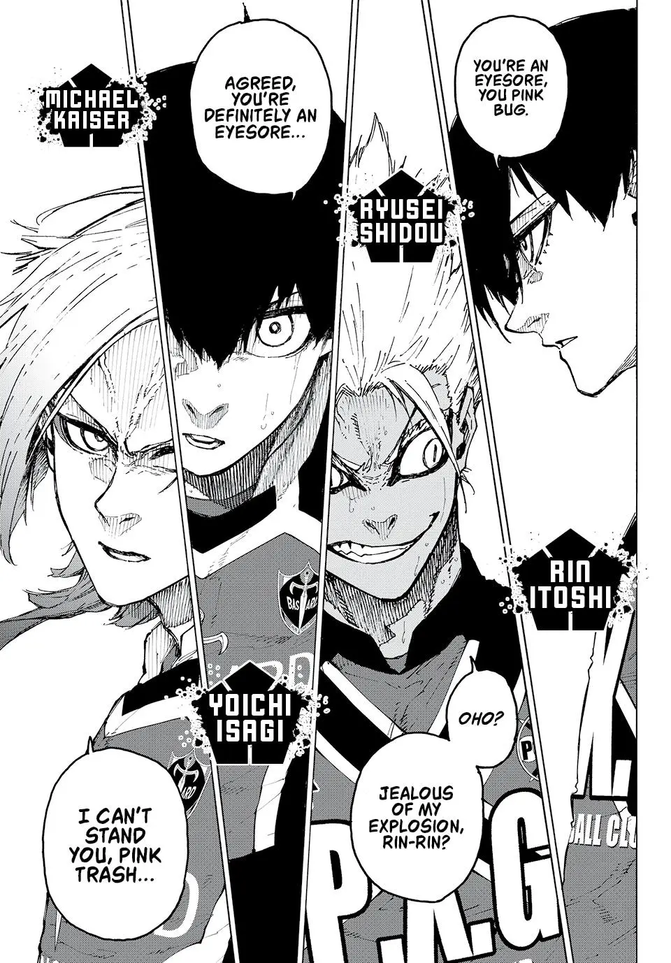 B Lock Manga, chapter 254, page 3