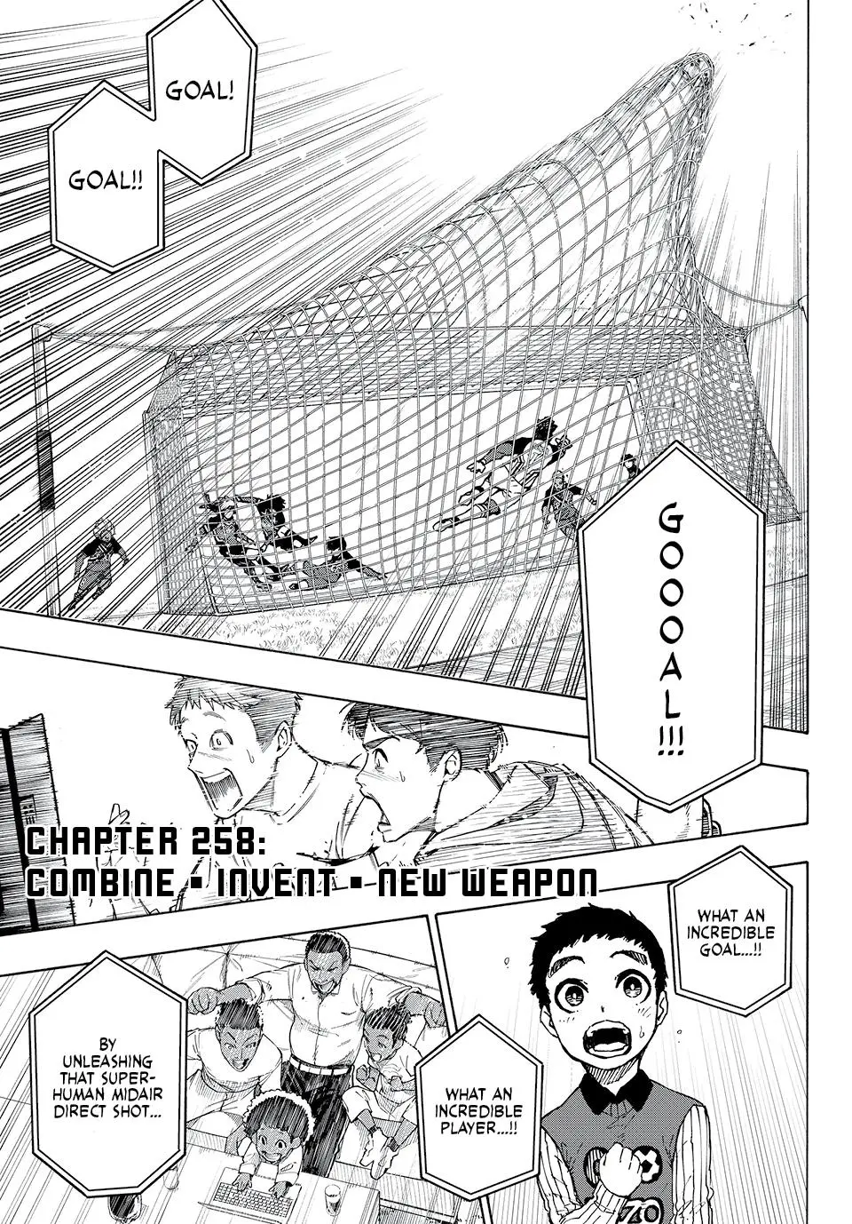 B Lock Manga, chapter 258, page 1