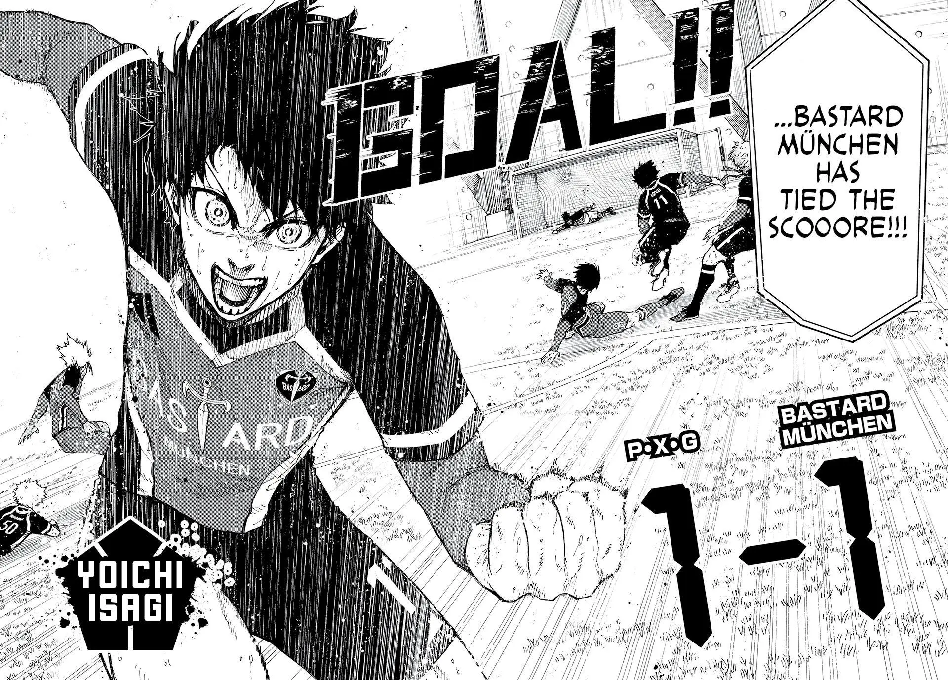 B Lock Manga, chapter 258, page 2