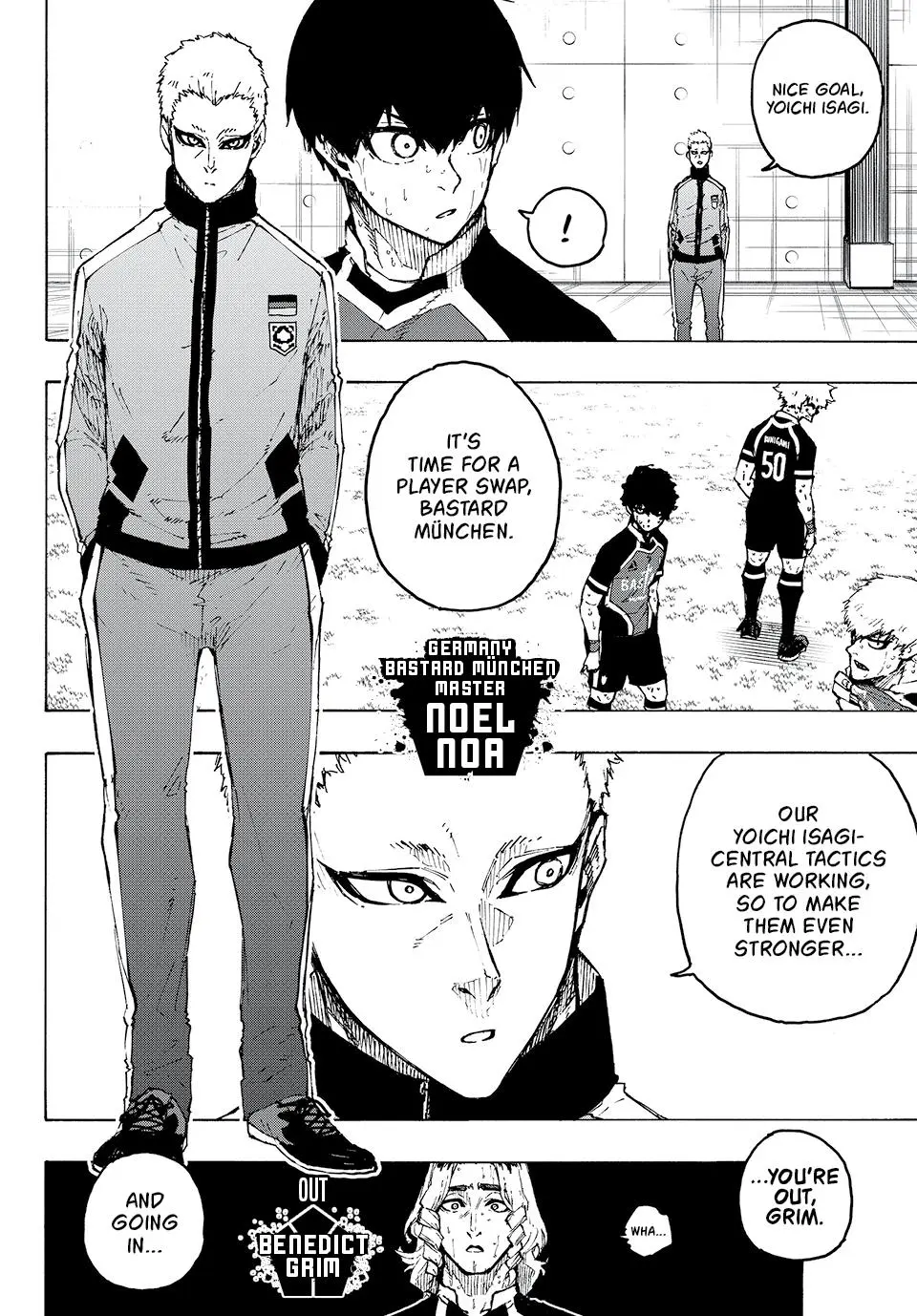 B Lock Manga, chapter 258, page 13