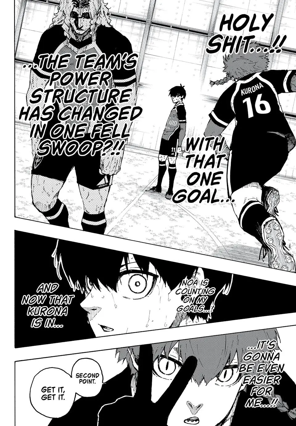 B Lock Manga, chapter 258, page 15