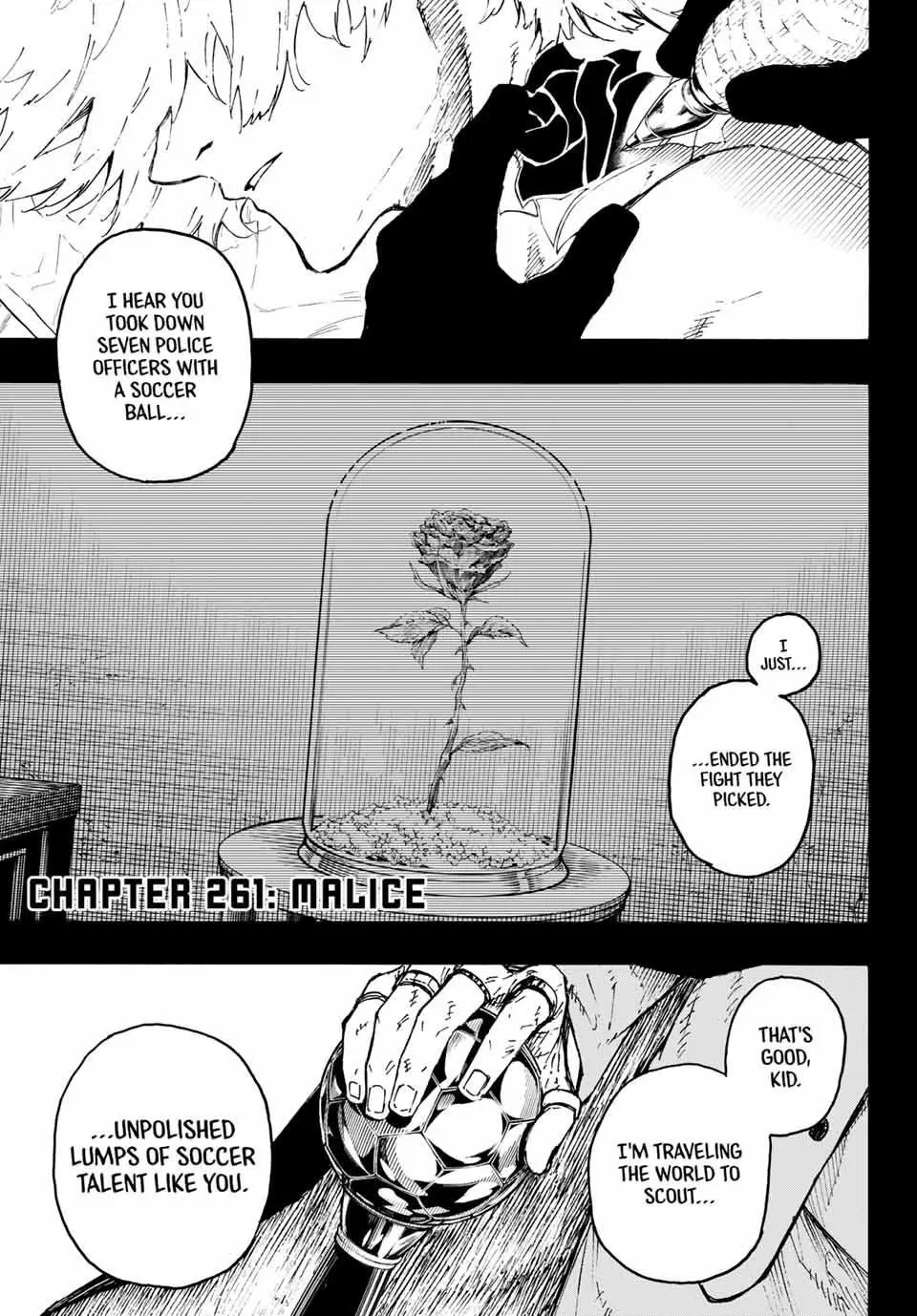 B Lock Manga, chapter 261, page 1